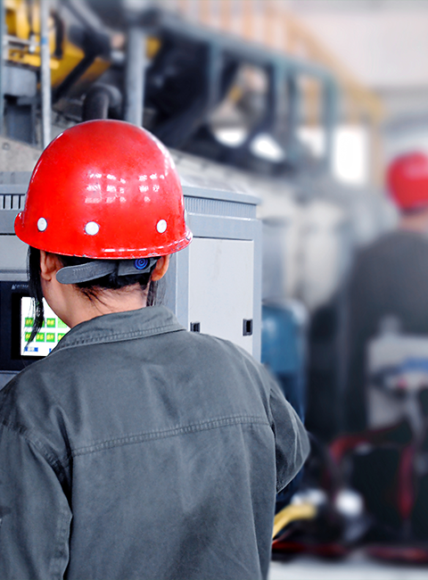 冷凝器现场更换装配